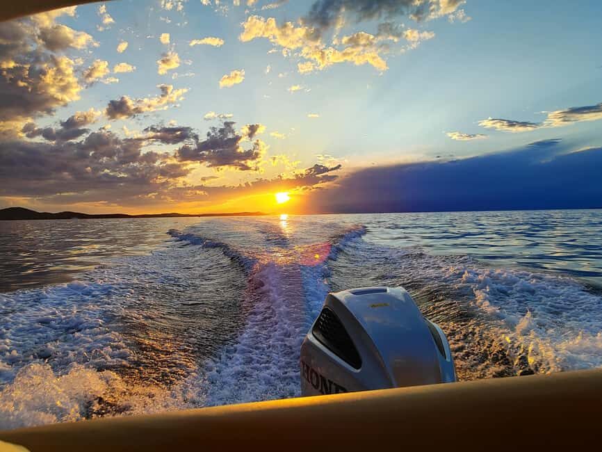 Romantic Sunset Cruise from Zadar by Speedboat - The 75-Minute Route: What You’ll See From Start to Finish