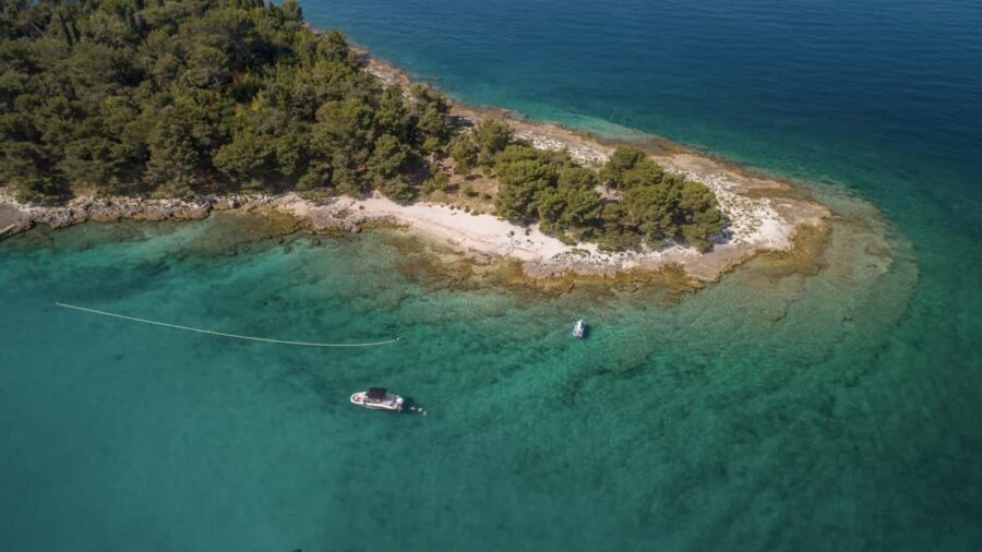 Rovinj: Lim Fjord & Rovinj islands Speedboat Tour - Katarina Island: Optional Cliff Jumping in Front of Rovinj