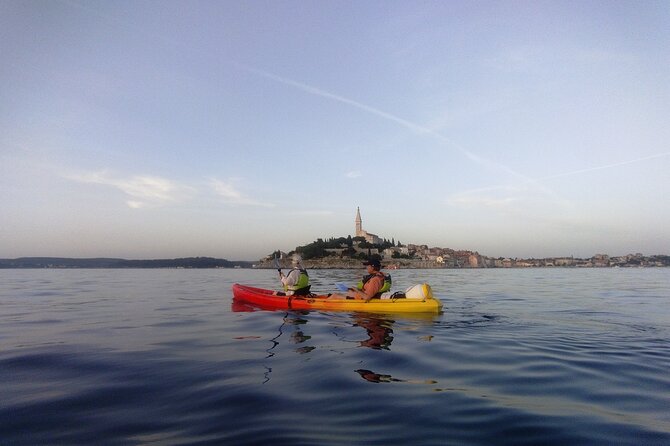 Rovinj Sunset kayaking tour - Stop for the best views: Rovinj from your kayak
