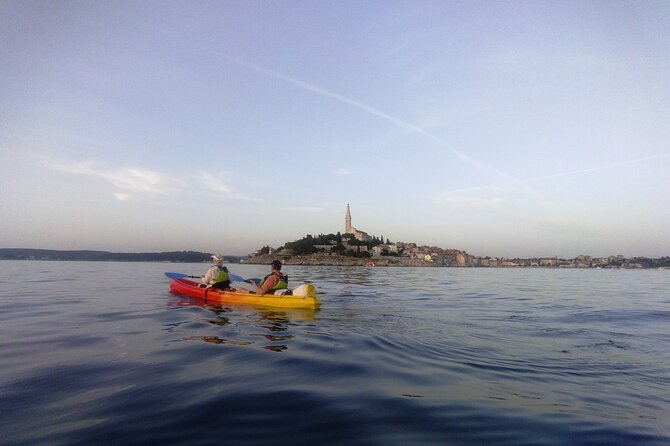 Rovinj Sunset kayaking tour - Figarola island paddle: scenic time before the light drops