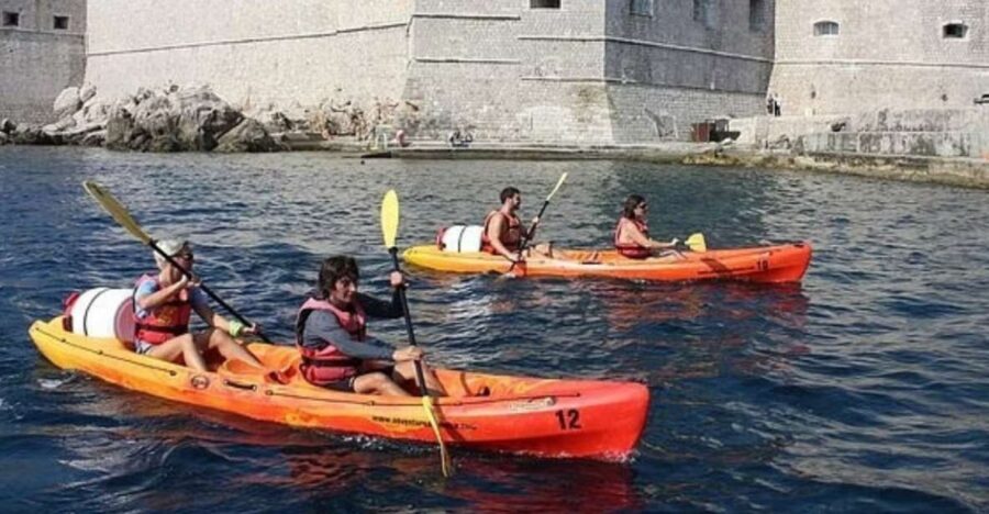 Sea Kayaking - Your kayak briefing and the “guide in his own kayak” setup