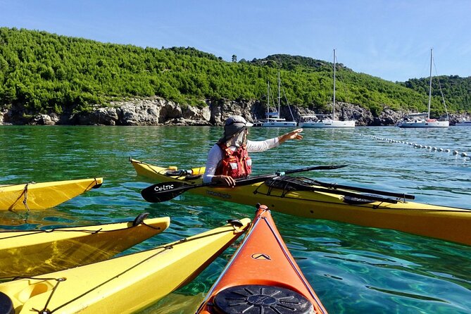 Sea Kayaking and Snorkeling to Green Cave on Sipan island from Lopud - Šuđurađ on Šipan: lunch in a fishing village and time to wander