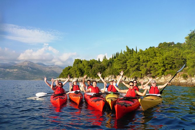 Sea Kayaking and Snorkeling to Green Cave on Sipan island from Lopud - Ruda island and the last cave stop on the way back