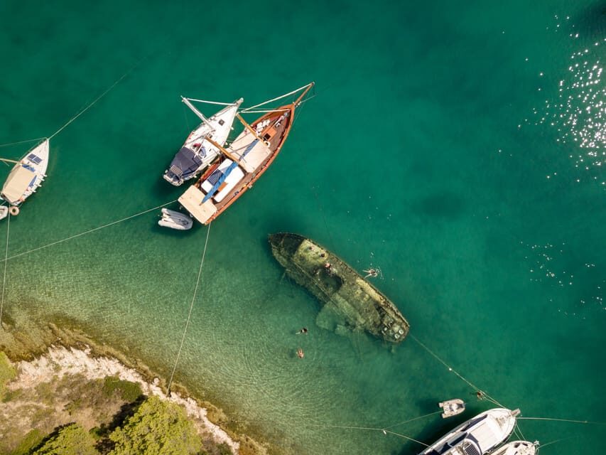Shipwreck - Blue Lagoon All Inclusive + Trogir Walking Tour - Price and logistics: getting $70 worth on this route