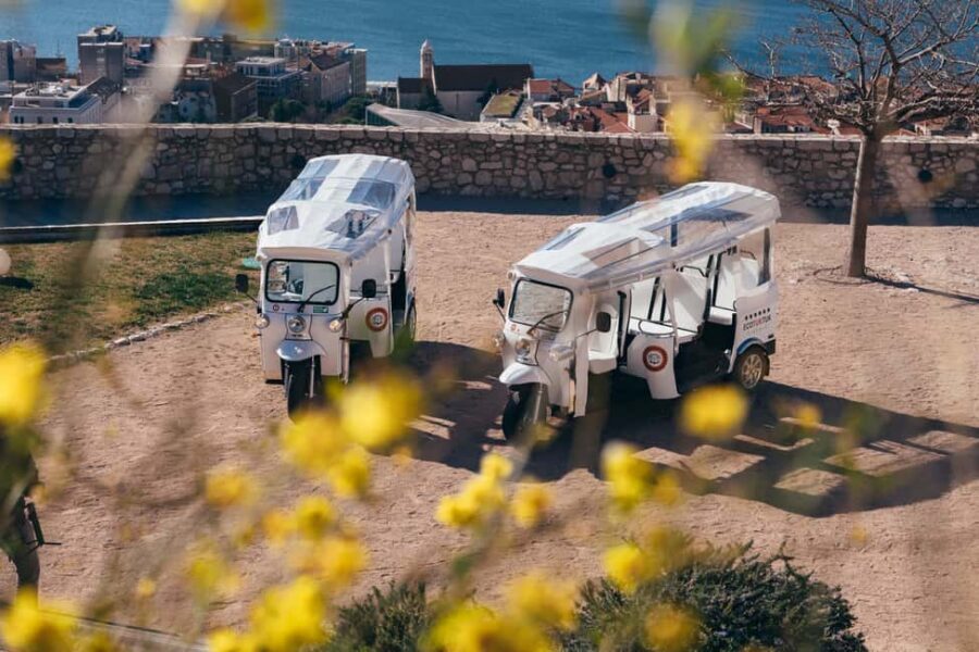 Šibenik: 3 hours City&wine tour, tasting and fortresses inc - Getting started in Šibenik: pickup and the panoramic ride