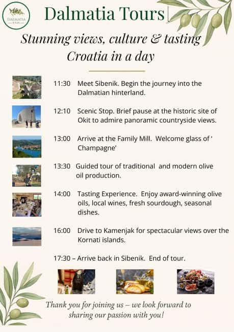 Šibenik: Croatia in a Day, Vistas, History, Olive Oil, Wine - Quick hits to know before you go