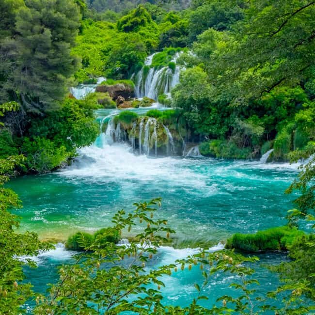 Šibenik or Zadar: Krka falls, olive mill, oil & wine tasting - Boat Into Krka: Getting to Skradinski Buk the Nice Way