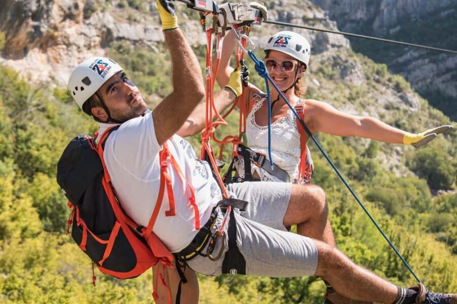 Šibenik : Zipline Šibenik - Čikola Canyon - GoPro option: how to capture the moment (without surprises)