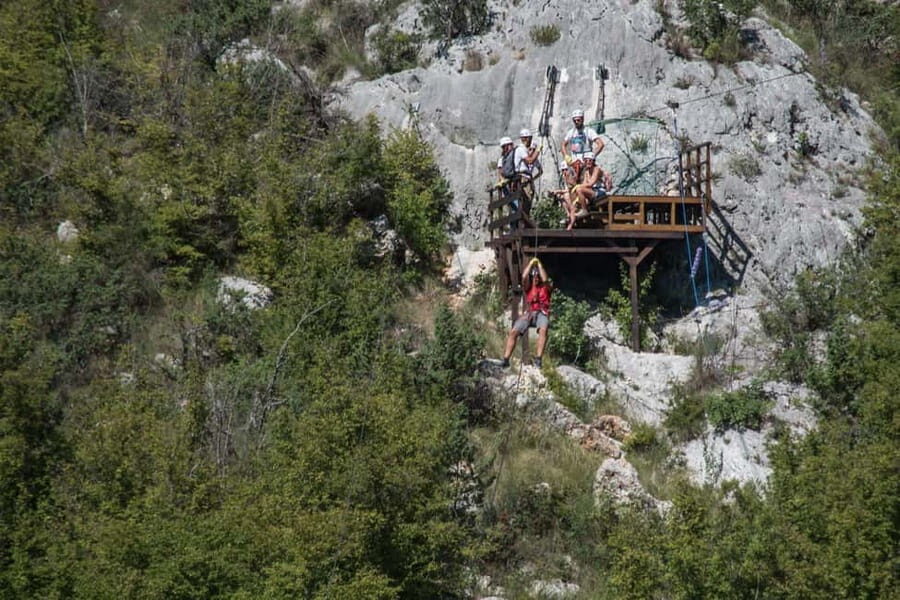 Šibenik : Zipline Šibenik - Čikola Canyon - Where timing fits: a 90-minute adventure in Šibenik