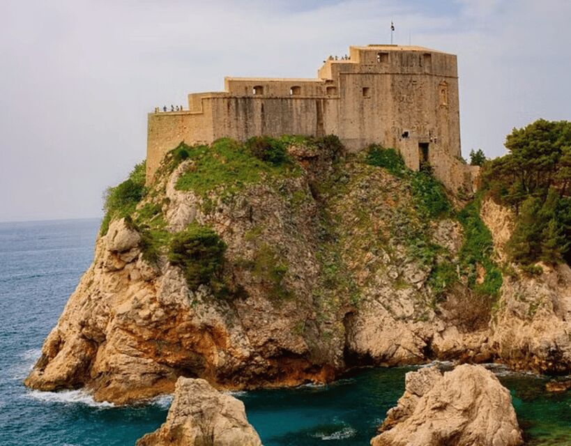 Sightseeing Boat Cruise in Old Town of Dubrovnik - Banje Beach From the Water: The Coastline Detail People Miss