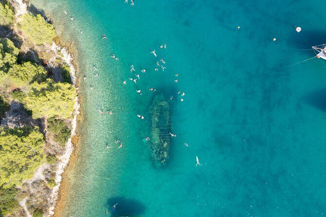 Slatine - Island Hopping Excursion (Trogir/Blue Lagoon/Shipwreck) - Blue Lagoon and Krknjasi Bay: the part you’ll remember
