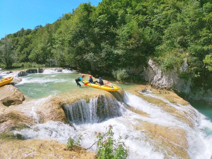 Slunj: Upper Mreznica River Kayaking Adventure - Rapids and canyon jumps: how to choose your comfort level