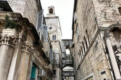 Specialized Private Tour for Cruise Ship Guests: Trogir & Split - Trogir’s old town: UNESCO stonework and the Radovan Portal