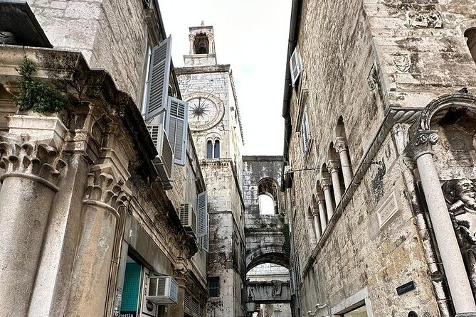 Specialized Private Tour for Cruise Ship Guests: Trogir & Split - Trogir’s old town: UNESCO stonework and the Radovan Portal