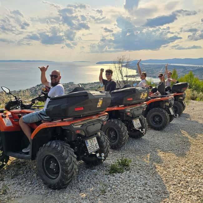 SPLIT: ATV Panorama Tour Podstrana & Horses - Horse Riding at the Old Quarry: A Worth-It Upgrade When Conditions Allow