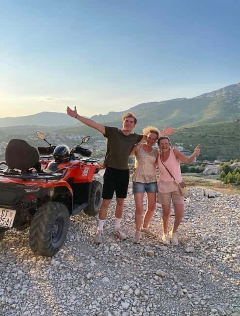 SPLIT: ATV Panorama Tour Podstrana & Horses - Instruction, Safety, and How New Riders Fit In