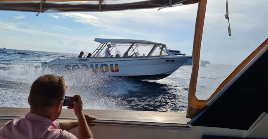 Split: Bisevo, Vis, and Hvar Boat Tour with Snorkel Stops - Bisevo and the Blue Cave: watching light do its thing