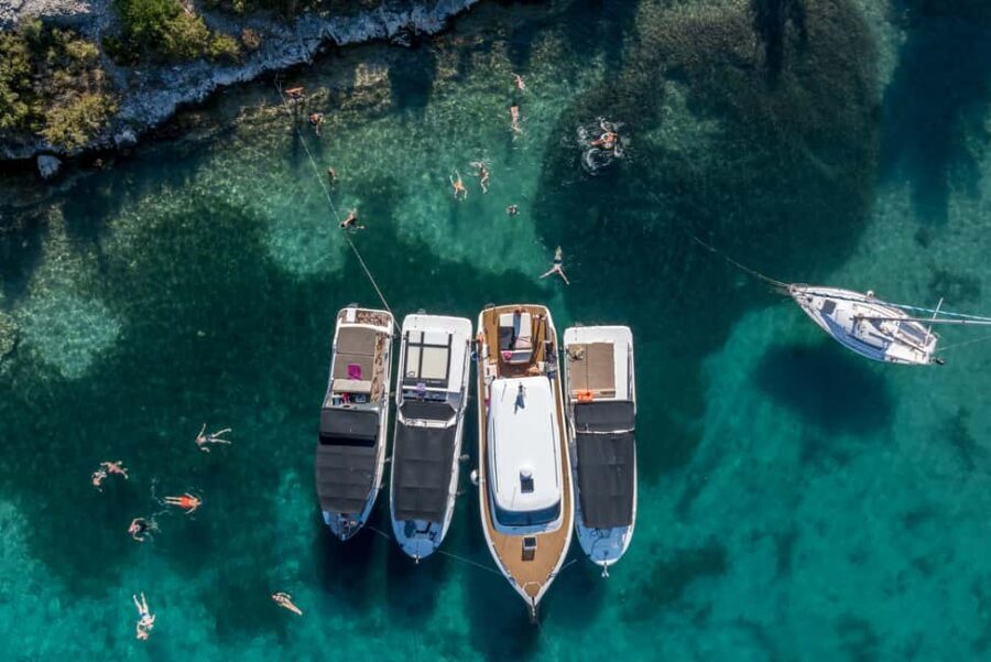Split: Blue Cave & Hvar Small-Group Speedboat Tour - Stiniva Cove: The Narrow Bay and Short Swim Window