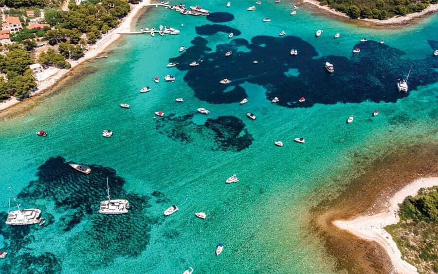 Split: Blue Lagoon and 3 Island Cruise with Food and Drinks - The Morning Setup: Breakfast Donuts and a Welcome Drink