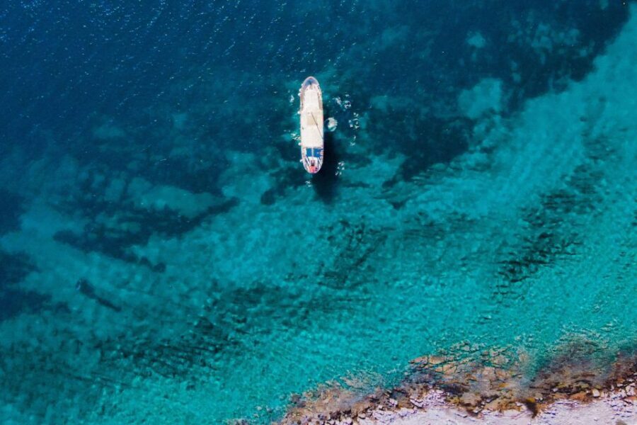 Split: Blue Lagoon Boat Party, Djs, Swim, Shots & AfterParty - Sunset on the water: why this stop feels different than a land viewpoint