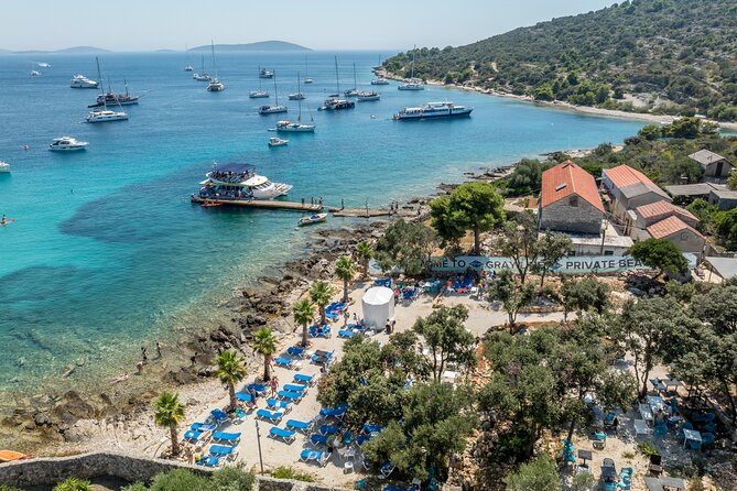 Split: Blue Lagoon & Šolta Tour with Lunch & Drinks - Krknjaši Blue Lagoon at Drvenik: why it’s the main event