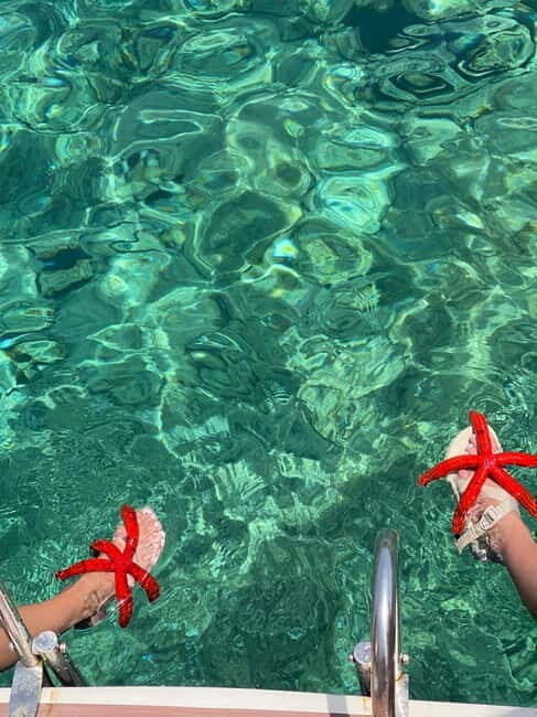 Split: Boat Tour to Blue Cave, Vis, Blue Lagoon, Hvar, Brač - Budikovac Blue Lagoon swim: pebbles, turquoise water, and real snorkeling time