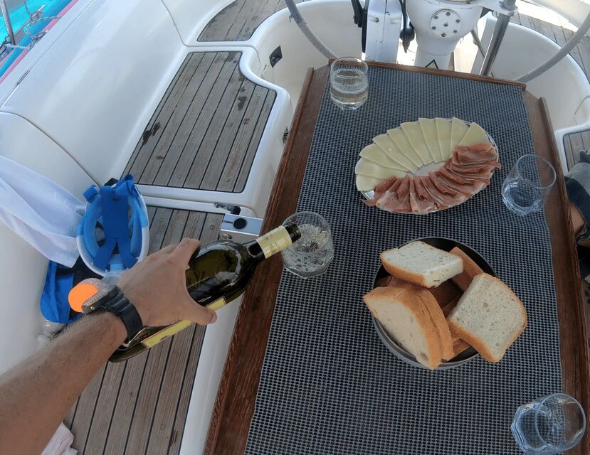 Split: Half Day Sailing Tour with Swim Stop, Snacks and Wine - When conditions turn breezy: staying comfortable at sea