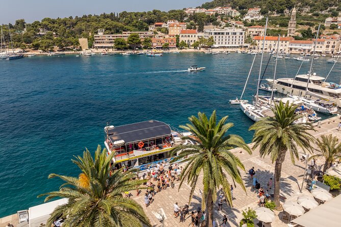 Split: Hvar, Brač, and Pakleni Cruise with Lunch and Drinks - Catamaran day trip from Split: the pace and what it feels like