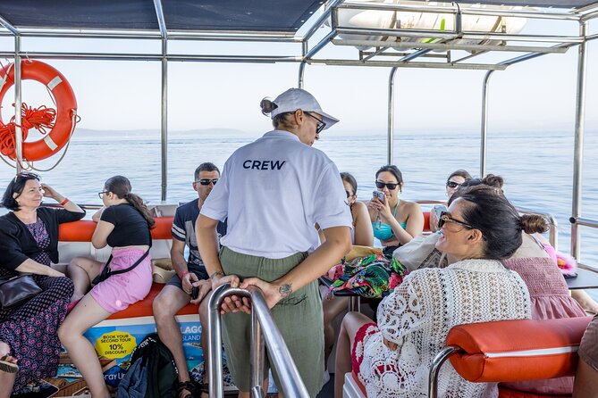 Split: Hvar, Brač, and Pakleni Cruise with Lunch and Drinks - Lunch and drinks on board: burgers, wine, and the easy rhythm
