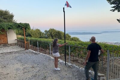Split/Kaštela - Zinfandel Roots Off-road ATV Quad Adventure - Stop 1: Planinarski dom Putalj coffee and panoramic Split views