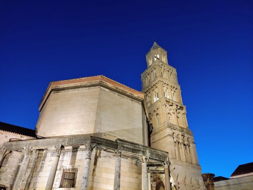 Split: Magical Evening Sightseeing Private Tour - Diocletian’s Palace: cellars, Peristyle, and the Jupiter Temple