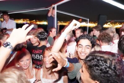 Split: Night Boat Party with DJ, Free Shots & After-Party - Club Black & White at Bacvice: VIP nightclub stop after the sea