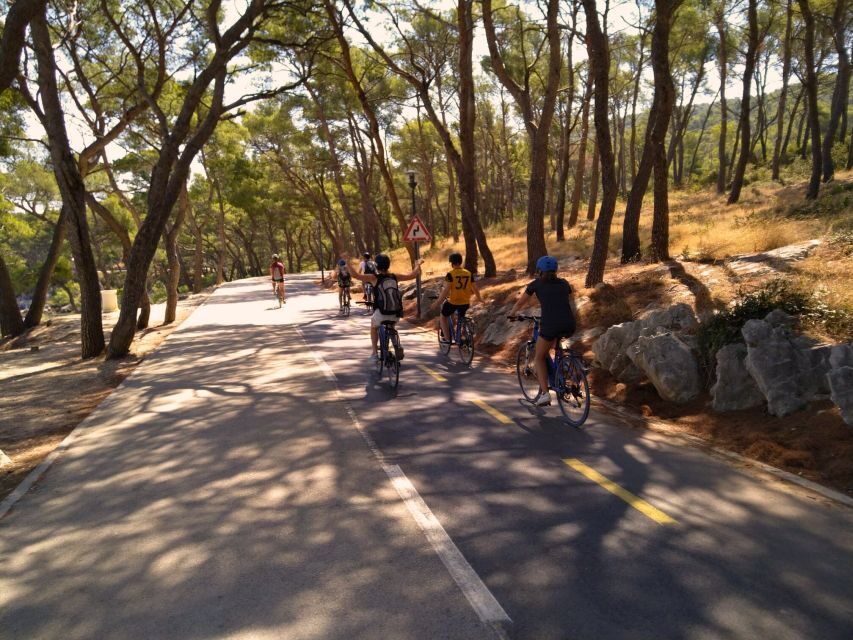 Split: Old Town and Marjan Park Bike Tour - Bike choice matters: regular bikes vs e-assist for hills