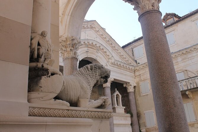 Split Old Town History and Monuments Private Guided Walking Tour - The Golden Gate and the palace entrance logic