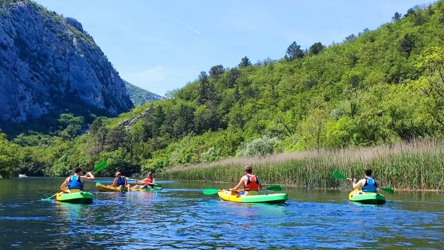 Split/Omiš - Guided River & Sea Kayaking + Snorkeling Tour - Cetina River kayaking: the easy, scenic kind of adventure