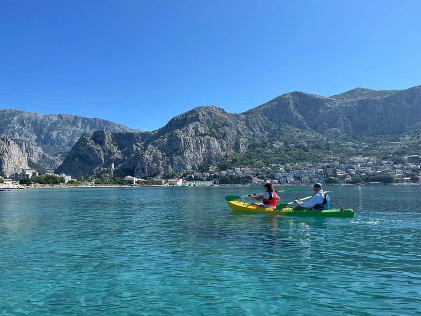 Split/Omiš - Guided River & Sea Kayaking + Snorkeling Tour - Omiš sea snorkeling and swimming: when the water gets more serious