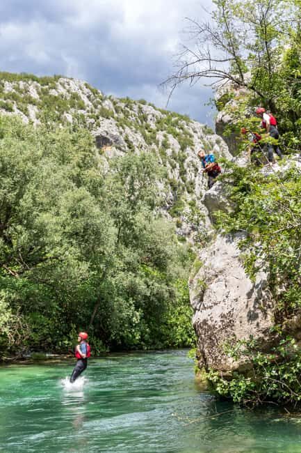 Split: Premium Rafting,Cave exploring,Cliff jumping & Picnic - Split timing: why the 7 am start and the 2 pm start matter