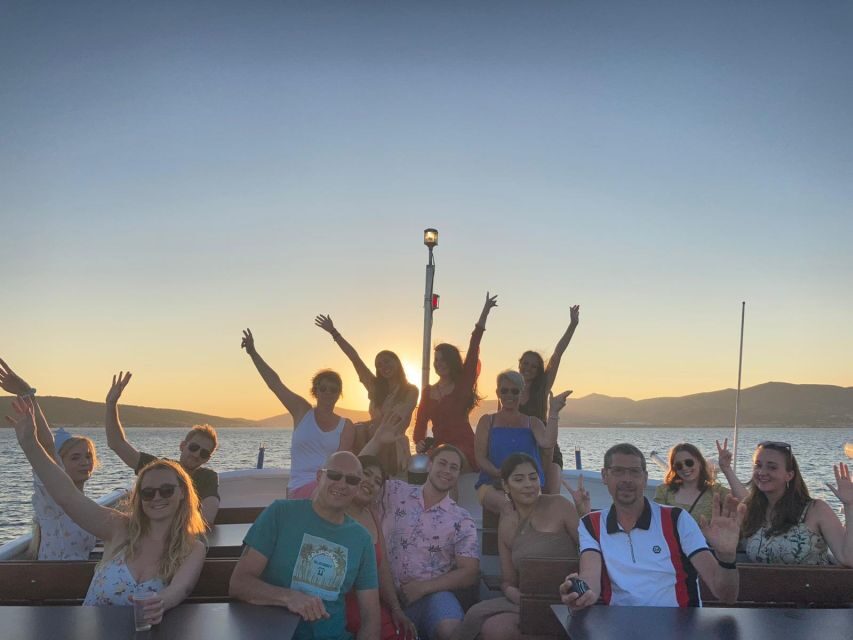 Split: Riviera Sunset Cruise & Swim with Summer Vibes - Čiovo Island at sunset: champagne, music, and that last-light glow