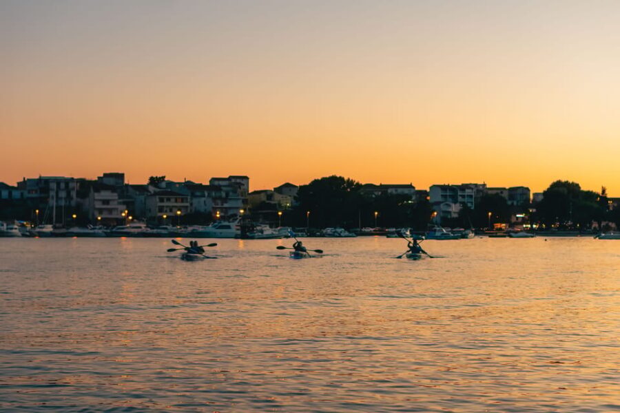 Split: Sunset Guided Kayaking Tour - Getting There: Meeting Point, Van Ride, and Campsite Start
