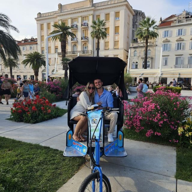 Split Tour in Private Electric Rickshaw - Meeting at Obala Lazareta: simple wayfinding, less stress