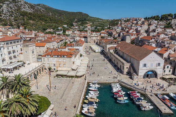 Split/Trogir: Blue Cave, Vis and Hvar Small Group Tour - Vis Island character: Komiža fishing village, Stupišće rocket base, Podhumlje caves