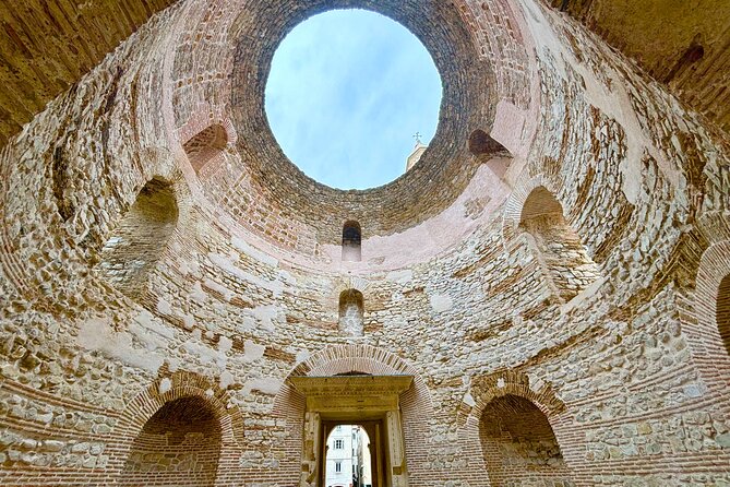 Split, Trogir & Klis: Private Tour with Local Guide in Luxury Van - Entering Diocletian’s Palace through the Peristyle, gates, and cellars