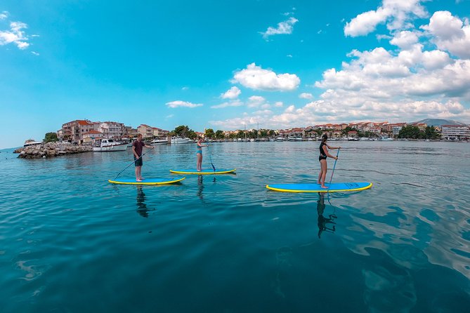 Stand Up Paddle adventure in Split - Back to the Adriatic: blue water, sky line, and a calmer feel