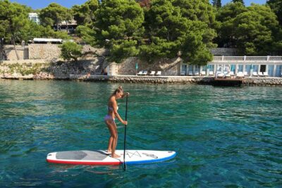Stand Up Paddle (SUP) board rental - Bonj Beach Setup: Your First Skill-Building Session
