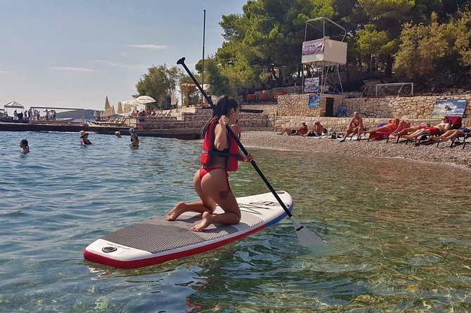Stand Up Paddle (SUP) board rental - Beginner Route: Explore Bays, Learn the Rhythm, Keep It Relaxed