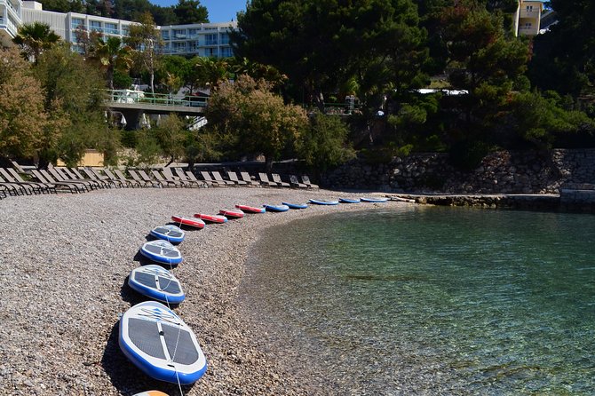 Stand Up Paddle (SUP) board rental - The Big Choice: Cross Toward Pakleni Islands (800 Meters to Zdrilca Channel)