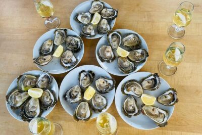 Ston Seafood & Pelješa Wine Boat Tour with Oysters and Mussels - Stop in Hodilje: Fortification Views and a Village Seafood Moment