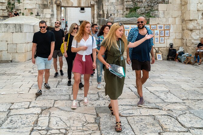 Storytelling World War II in Split Tour - Stop 1 at Split Riva: where the war story begins