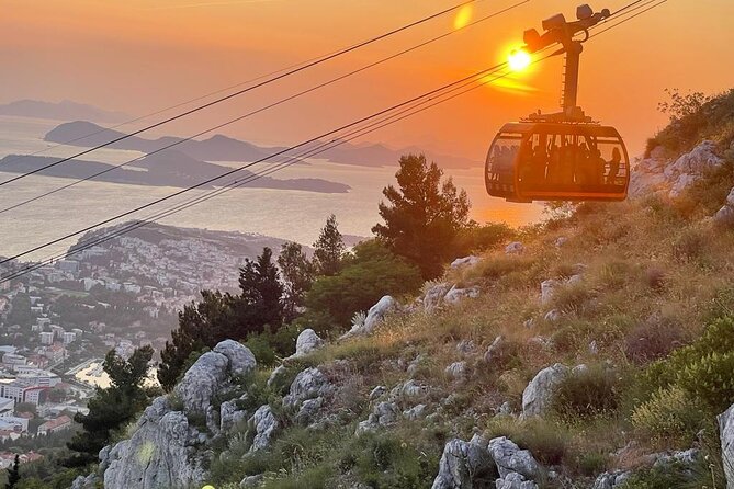 Sunset and Wine / Dubrovnik Sunset Tour and Premium Wine Tasting - Srđ mountain at sunset: why the view is the whole point