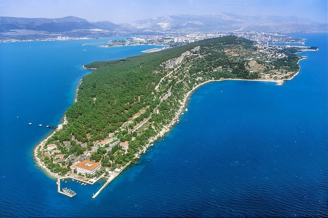 The Diocletian route - Panoramic Flight over Split - Stop-by-Stop: The Flight Route Over Sinj, Klis, Marjan, and Solin